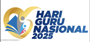logo Hari Guru Nasional 2025 PNG