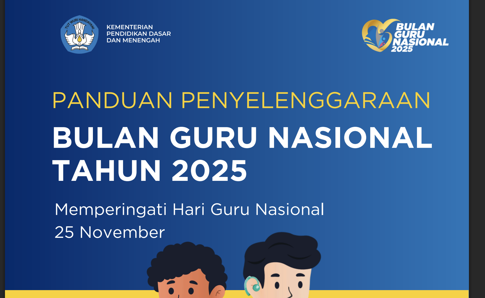 Makna di Balik Logo Hari Guru Nasional 2025