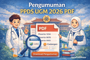 Pengumuman PPDS UGM 2026 PDF