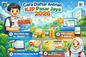 Cara Daftar Antrian KJP Pasar Jaya 2026