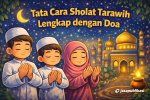 Tata Cara Sholat Tarawih Lengkap dengan Doa