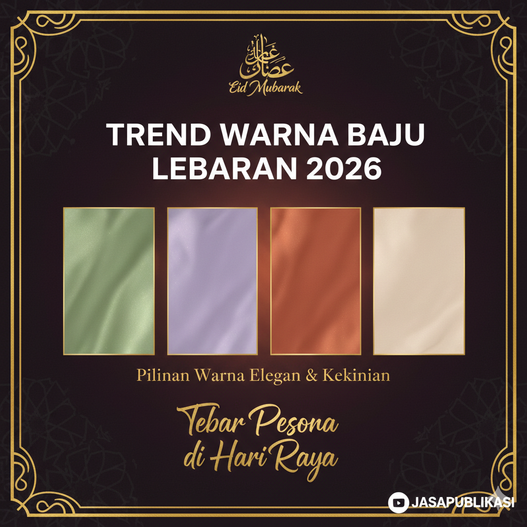 Trend Warna Baju Lebaran 2026
