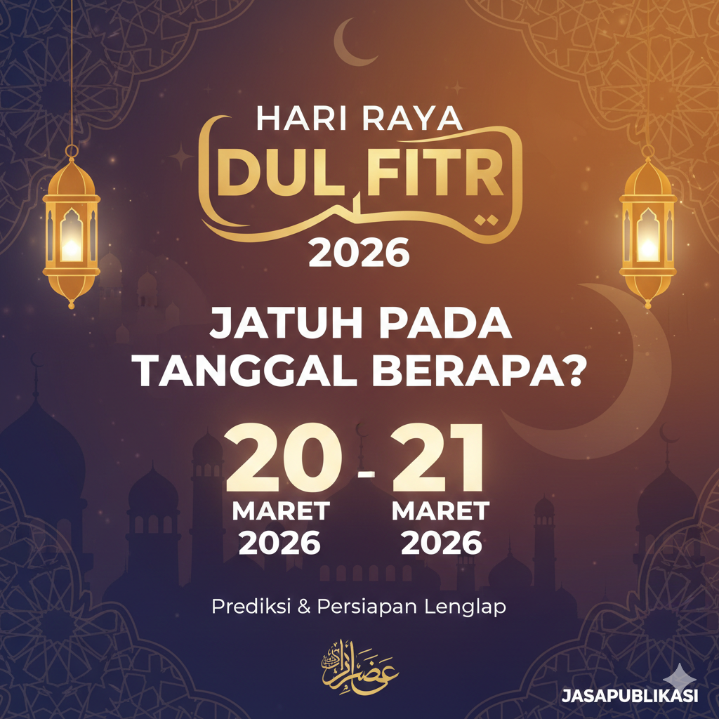 hari raya Idul Fitri 2026 jatuh pada tanggal berapa