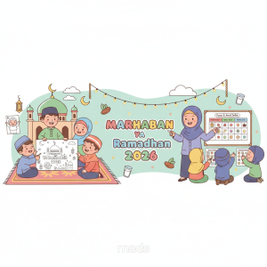 gambar marhaban ya ramadhan 2026 anak tk